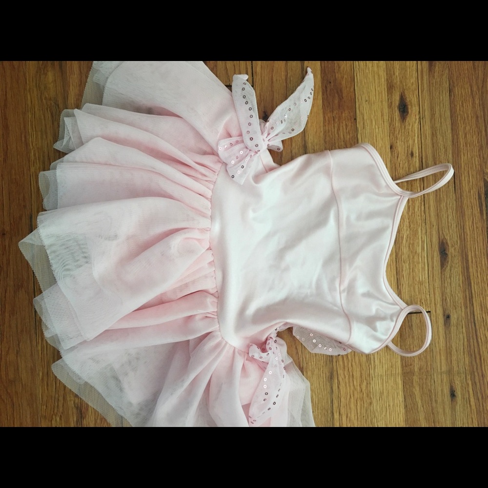 Girls Bloch tutu and leotard size 6x-7 exc cond